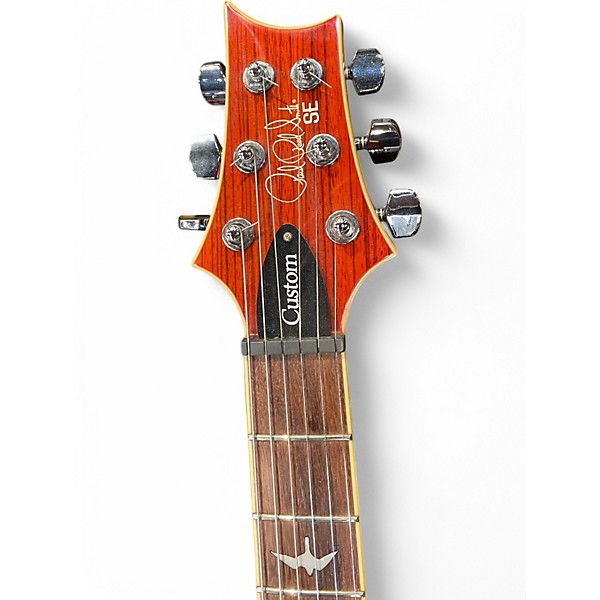 Used PRS SE CUSTOM Sunburst Solid Body Electric Guitar