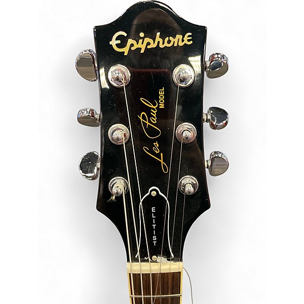 Used Epiphone elitist  Gold Top Solid Body Electric Guitar