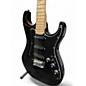 Used George Washburn Limited Strat Black Solid Body Electric Guitar
