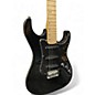 Used George Washburn Limited Strat Black Solid Body Electric Guitar