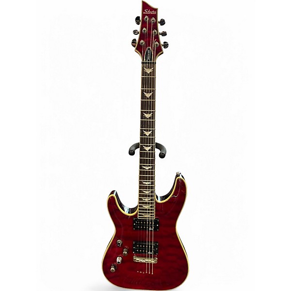 Used Schecter Guitar Research Diamond Series PT Left Handed Black Cherry Electric Guitar,New Products : American Fashion Style Bags On Sale