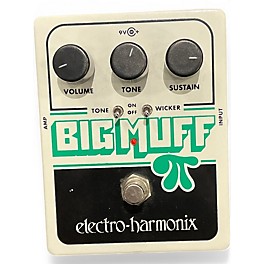 Used Electro-Harmonix Big Muff Tone Wicker Distortion Effect Pedal