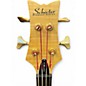 Used Schecter Guitar Research Stiletto Custom 4 String Natural Electric Bass Guitar