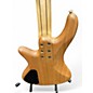 Used Schecter Guitar Research Stiletto Custom 4 String Natural Electric Bass Guitar