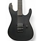 Used ESP LTD MHT BLCK METAL Black Solid Body Electric Guitar