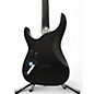 Used ESP LTD MHT BLCK METAL Black Solid Body Electric Guitar