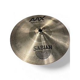 Used SABIAN 8in AAX Splash Brilliant Cymbal