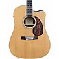 Used Martin Professional DC-16RGTE Natural Acoustic Guitar thumbnail