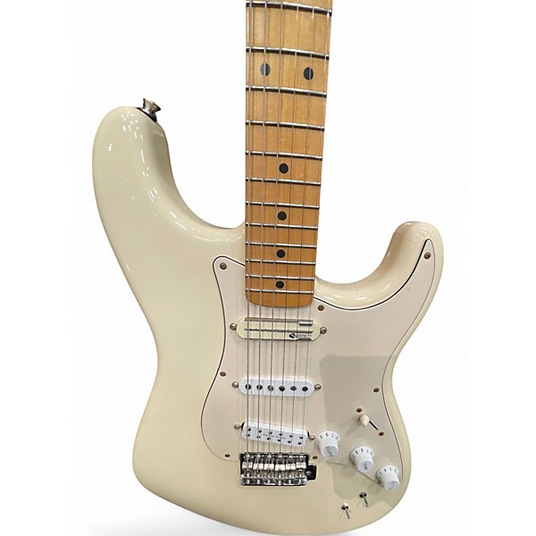 Used Fender Ed O'Brien Olympic White Solid Body Electric Guitar