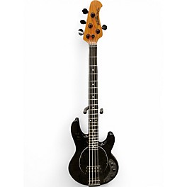 Used Ernie Ball Music Man Stingray 4 String Black Electric Bass Guitar