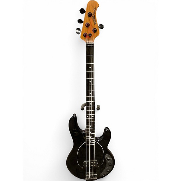 Used Ernie Ball Music Man Stingray 4 String Black Electric Bass Guitar,Specials : American Fashion Style Bags On Sale