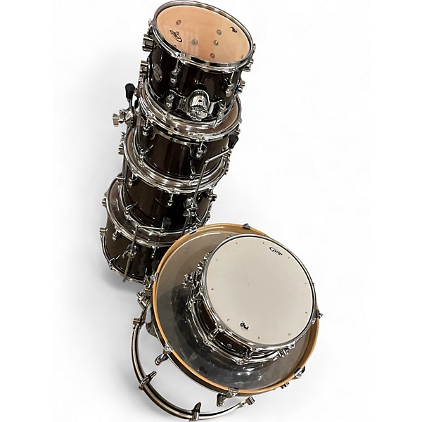 Used PDP by DW 5 Piece Concept Series Walnut Drum Kit