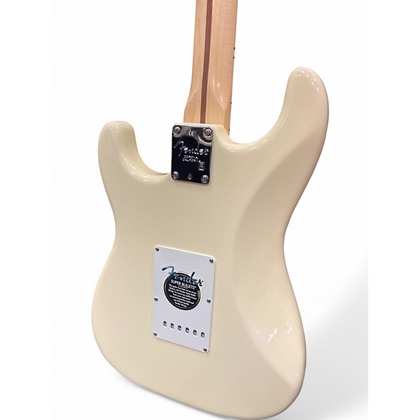 Used Fender Artist Series Eric Clapton Stratocaster Classic White Solid Body Electric Guitar