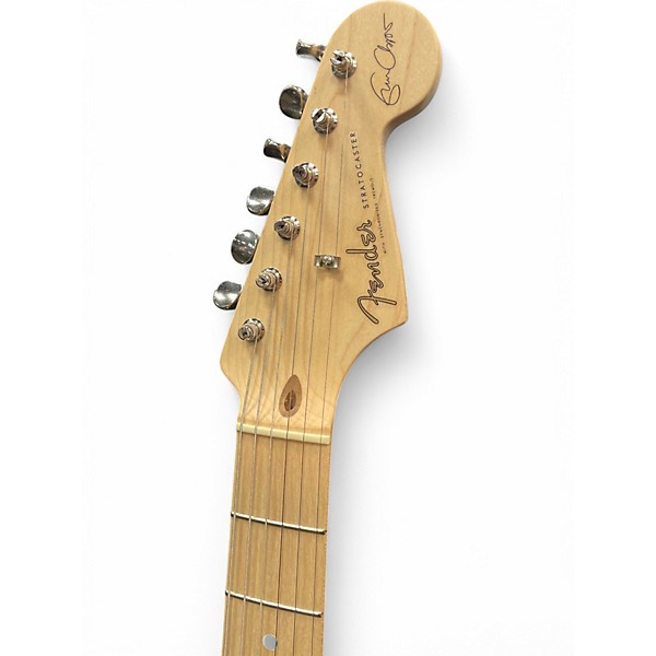 Used Fender Artist Series Eric Clapton Stratocaster Classic White Solid Body Electric Guitar