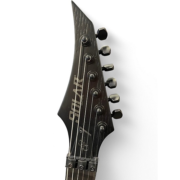 Used Solar Guitars T1.6FRBOP Satin Black Solid Body Electric Guitar