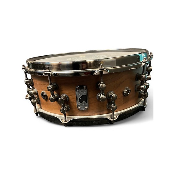 Used Mapex 14in BPDLMW4550LNW Black Panther Craig Blundell Signature "The Ma Walnut Drum