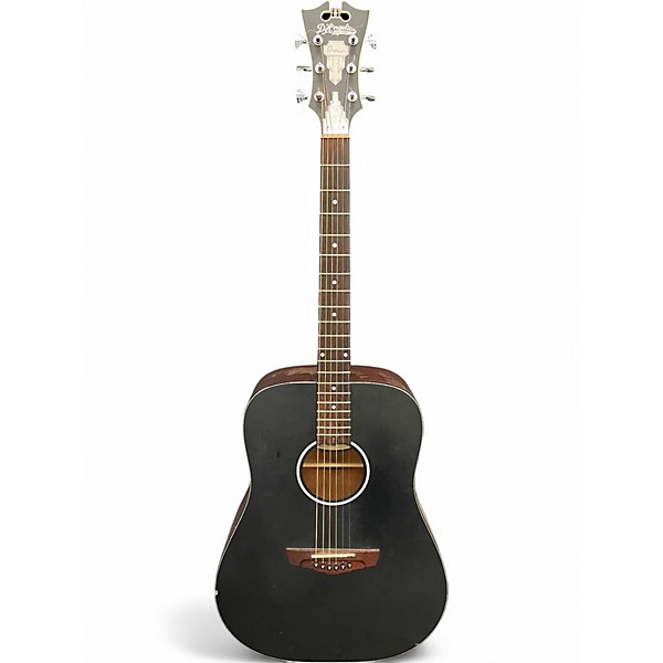 Used D'Angelico Premier dreadnaught Midnight Wine Acoustic Electric Guitar