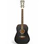 Used D'Angelico Premier dreadnaught Midnight Wine Acoustic Electric Guitar thumbnail
