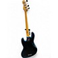Used 2020 Fender american pro ii jazz bass maple neck Dark Knight Electric Bass Guitar