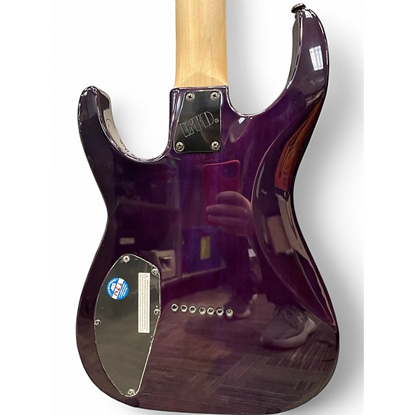 Used ESP LTD SH 207 Purple Solid Body Electric Guitar