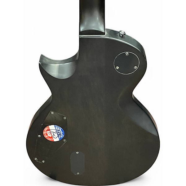 Used 2015 ESP LTD Eclipse 40th Anniversary Black Satin Solid Body Electric Guitar