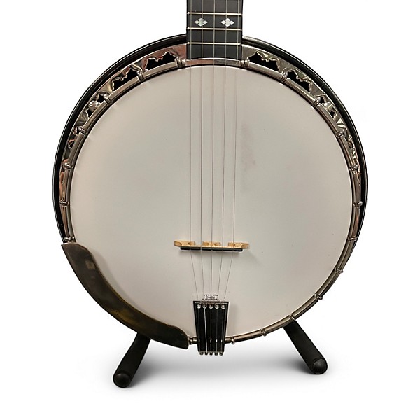 Vintage 1978 Steiling WHITE STAR Natural Banjo