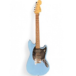 Used Squier SONIC MUSTANG HH Blue Solid Body Electric Guitar