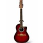 Used Ovation 6751 Standard Balladeer Red Burst 12 String Acoustic Electric Guitar thumbnail