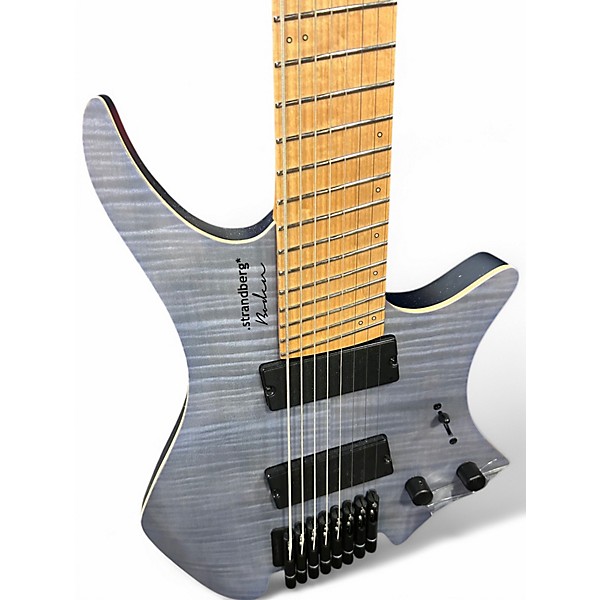 Used 2022 strandberg Boden Standard 8 TRANS GRAY Solid Body Electric Guitar