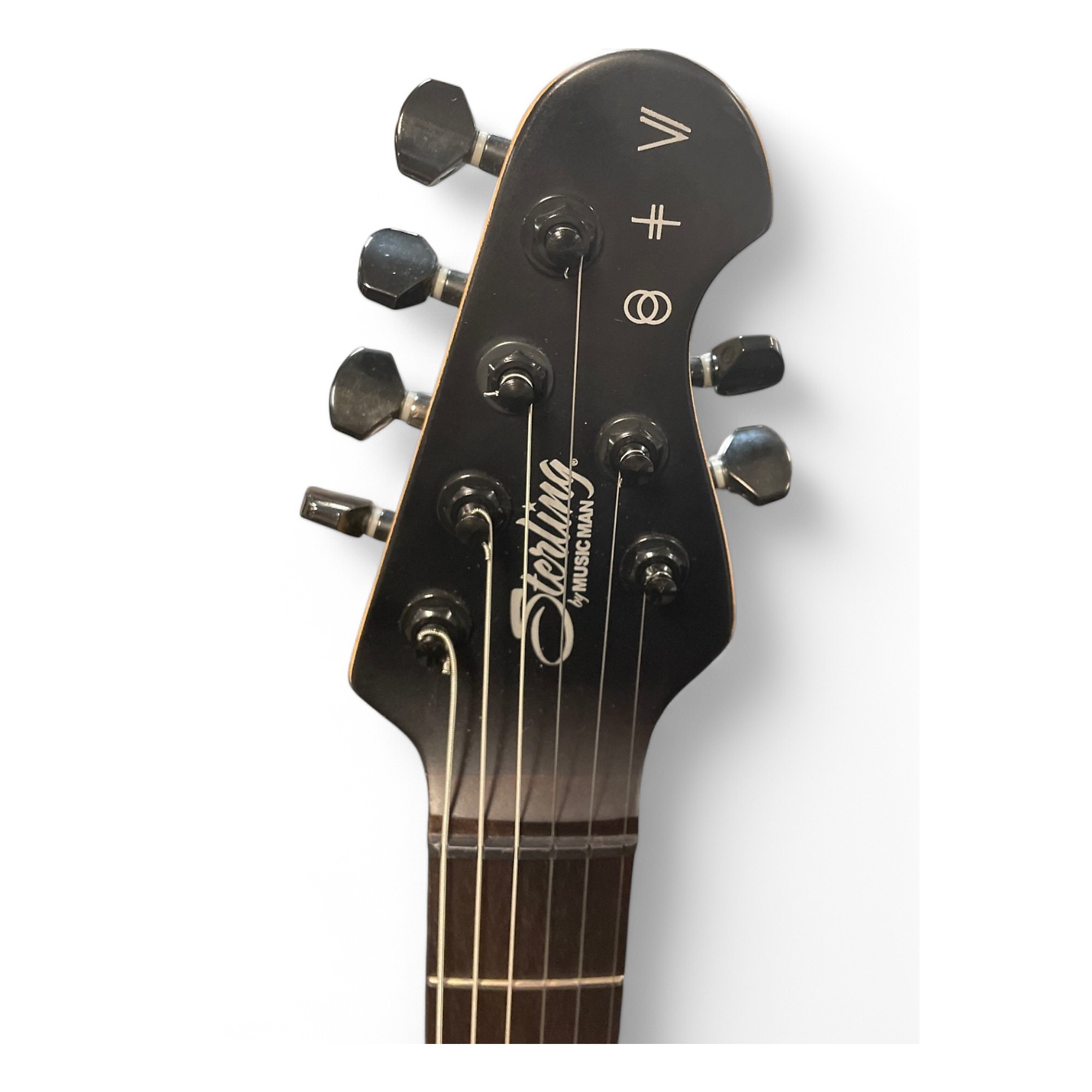 Used Sterling by Music Man STV60 ST VINCENT Black Solid Body