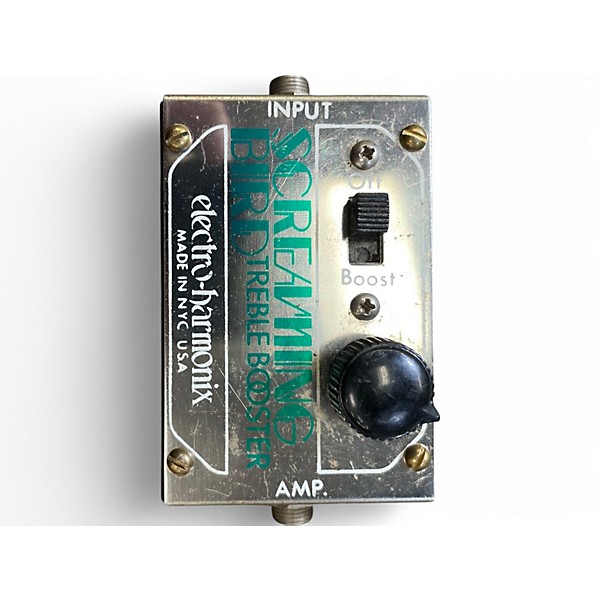 Vintage 1970s Electro-Harmonix Screaming Bird Treble Booster Effect Pedal