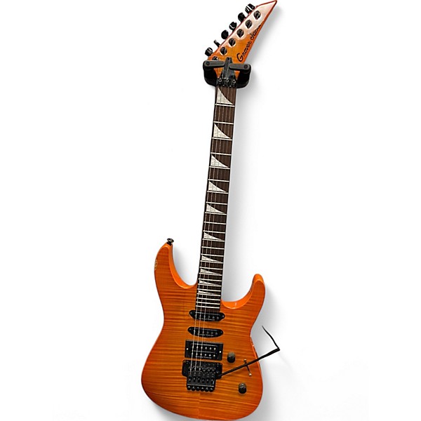 Used Grover Jackson SL Orange Solid Body Electric Guitar,New Products : American Fashion Style Bags On Sale