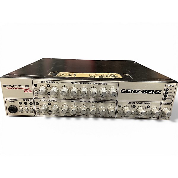 Used Genz Benz ShuttleMax 6.0 600W Bass Amp Head