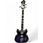 Used Hagstrom Viking Blue Electric Bass Guitar thumbnail