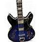 Used Hagstrom Viking Blue Electric Bass Guitar