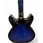 Used Hagstrom Viking Blue Electric Bass Guitar