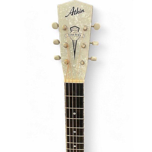 Used Atkins LG47 Black Acoustic Guitar