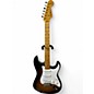 Used Fender 70th Anniversary 1954 American Vintage Stratocaster 2 Tone Sunburst Solid Body Electric Guitar thumbnail