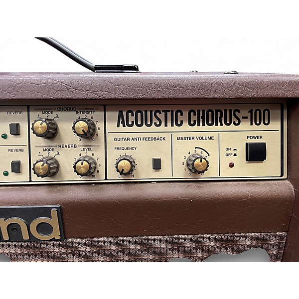 Used Roland ACOUSTIC CHORUS 100 Guitar Combo Amp