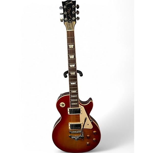 Used Gibson Les Paul Standard Cherry Burst Solid Body Electric Guitar