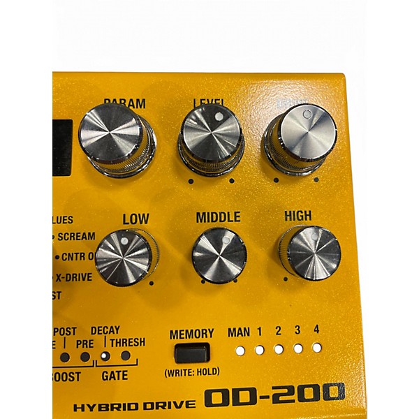 Boss OD-200 Hybrid Drive Overdrive Pedal - 761294514634