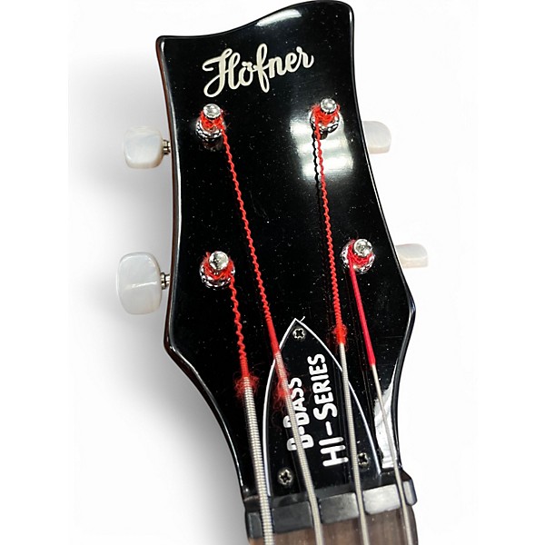 Used Hohner B-BASS Tobacco Burst Electric Bass Guitar