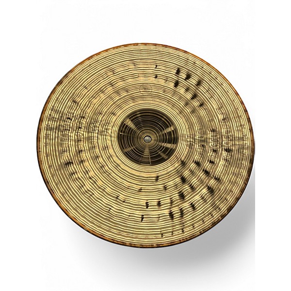 Used Paiste 14in Signature Dark Crisp Hi Hat Pair Cymbal