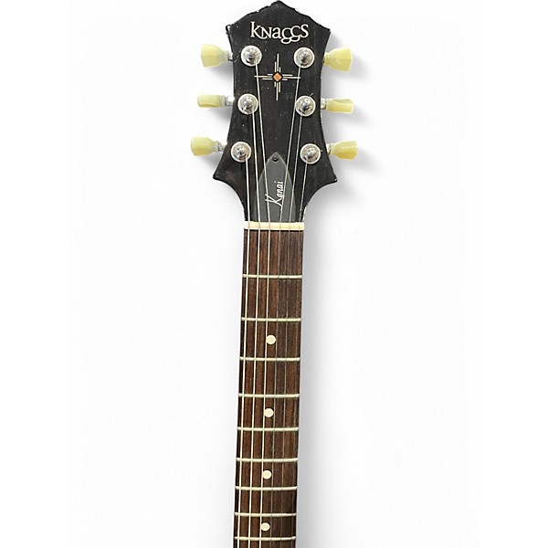 Used Knaggs Kenai Tier 2 Black Solid Body Electric Guitar