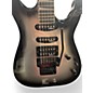 Used Jackson JS34 Black and Silver Solid Body Electric Guitar