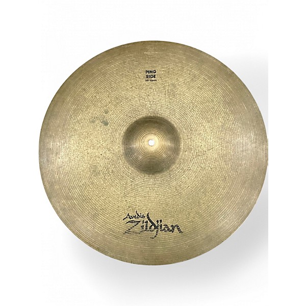 Used Zildjian 22in Ping Ride Cymbal