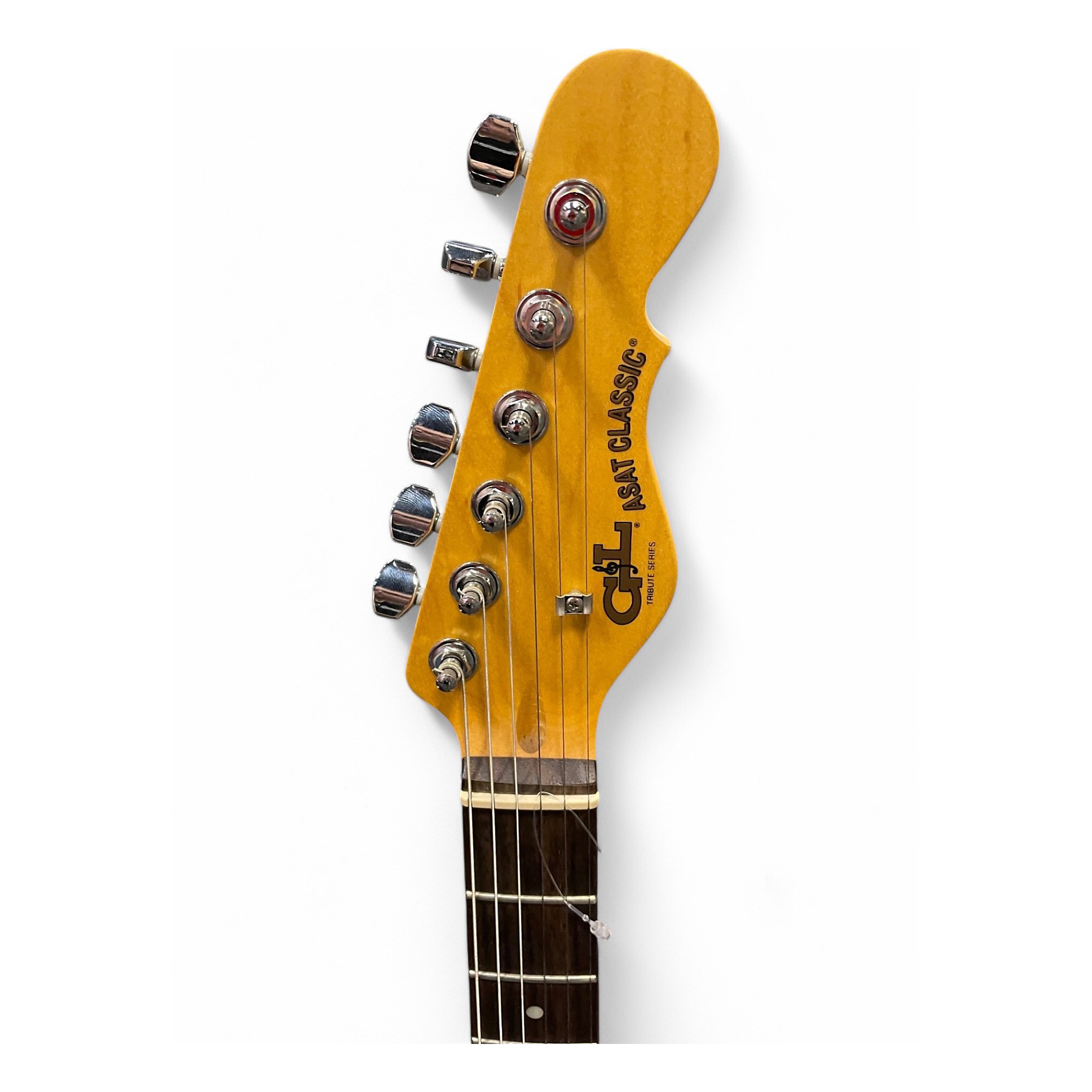 Used G&L Used G&L ASAT Classic Semi-Hollow Red Burst Hollow