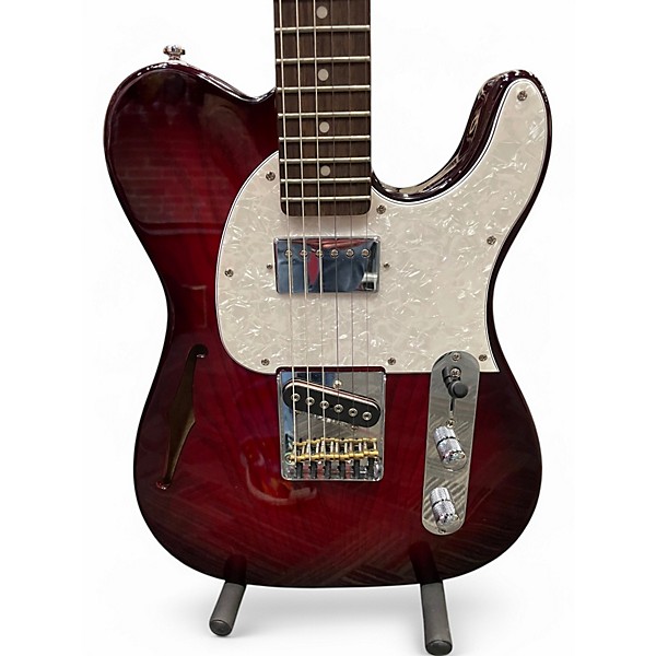Used G&L Used G&L ASAT Classic Semi-Hollow Red Burst Hollow Used G&L Used G&L ASAT Classic Semi-Hollow Red Burst Hollow
