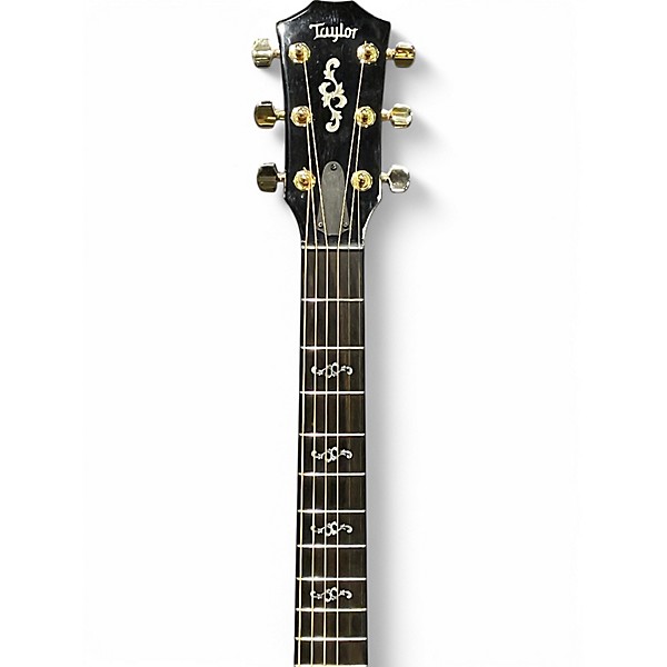 Used Taylor Custom 414CE Shaded Edge Burst Acoustic Guitar