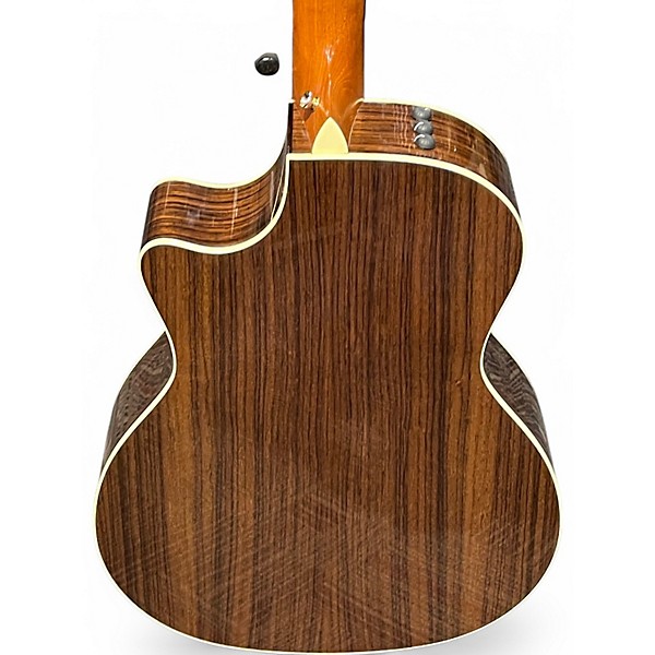 Used Taylor Custom 414CE Shaded Edge Burst Acoustic Guitar